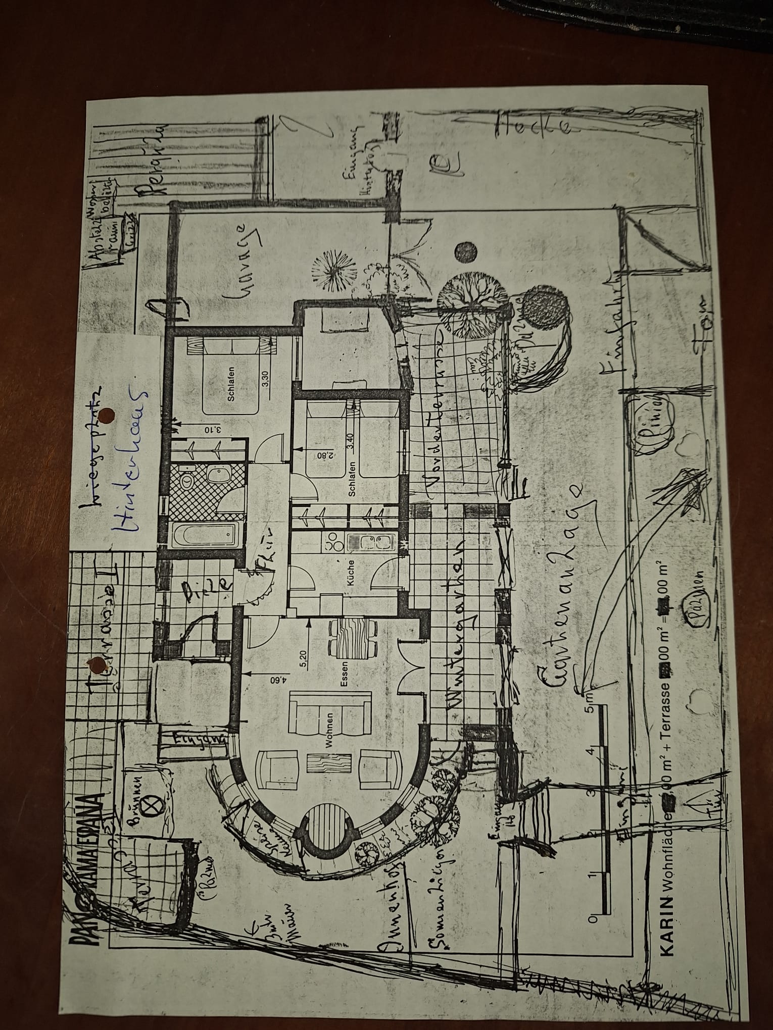 Grundriss / Plano Casa Lisa